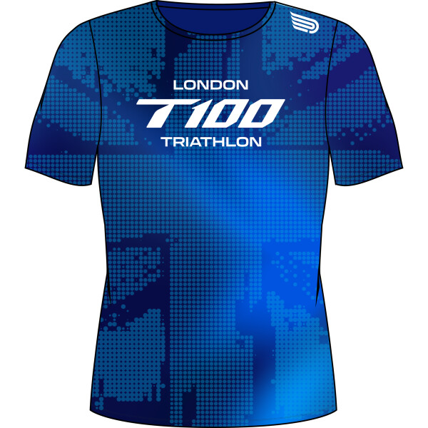 Womens London Tee Blue Thumbnail